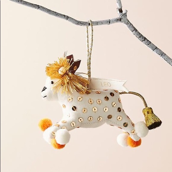 ISO Anthropologie Zodiac Ornament-Leo - Picture 1 of 1